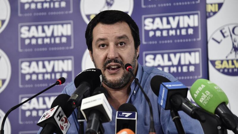 Matteo Salvini: how far he will go, and how high his popularity will grow, could shape the future of Europe. Photograph: Flavio Lo Scalzo