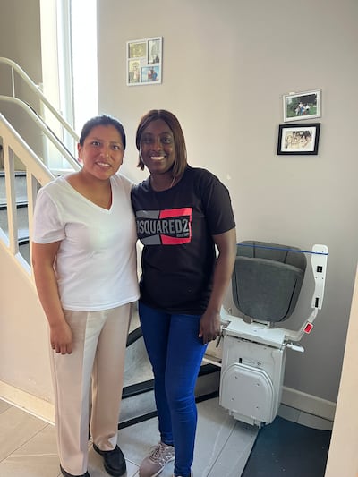 Danaha Patino and Suliyat Akande.