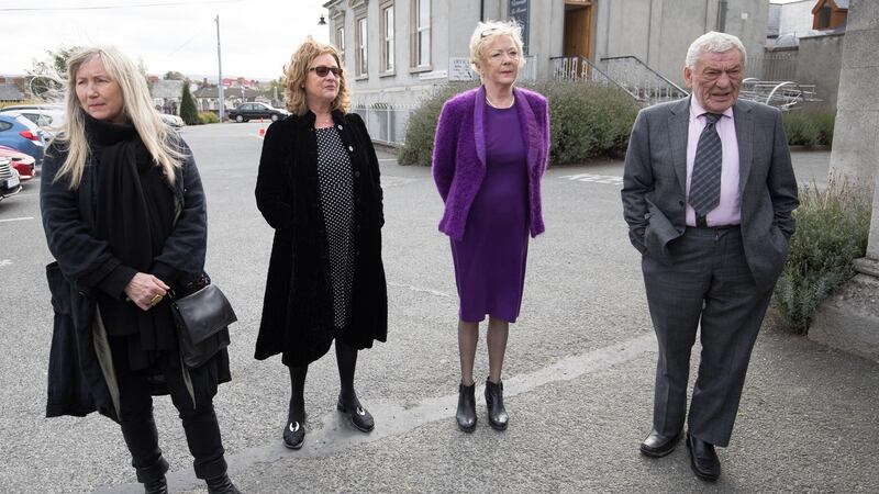 From left:  Mariad Whisker, Eileen Pearson, Marian Finucane and  John Clarke. Photograph: Tom Honan for The Irish Times.