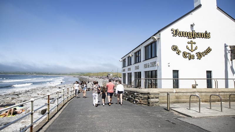 Vaughan’s on the Prom in Lahinch, Co Clare. Photograph: Paul Sherwood