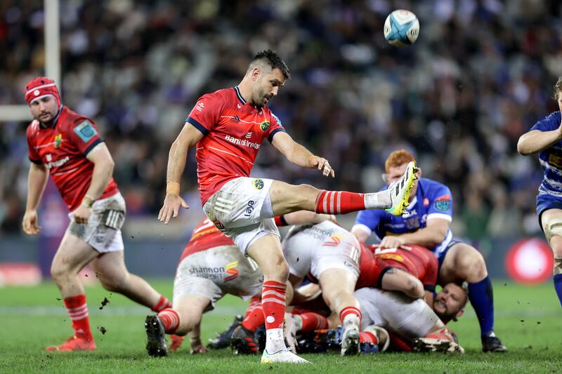 Munster's Conor Murray during his team's win over Stormers in the URC final in Cape Town. Photograph: Laszlo Geczo/Inpho