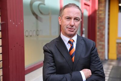 Solicitor Andrew Coonan at the offices of his firm Coonan Cawley, in Naas, Co Kildare. 
Photograph: Dara Mac Dónaill/The Irish Times