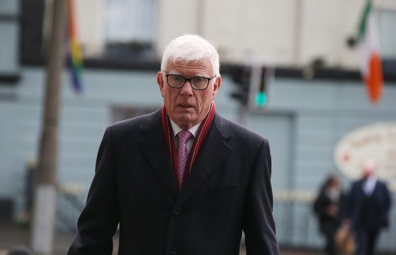 Journalist Ray Managh was assaulted in the Four Courts by Eddie Óg O'Reilly in 2018. Photograph: Collins Courts