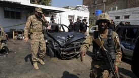 Pakistani militants say blast at court that kills 10 was revenge