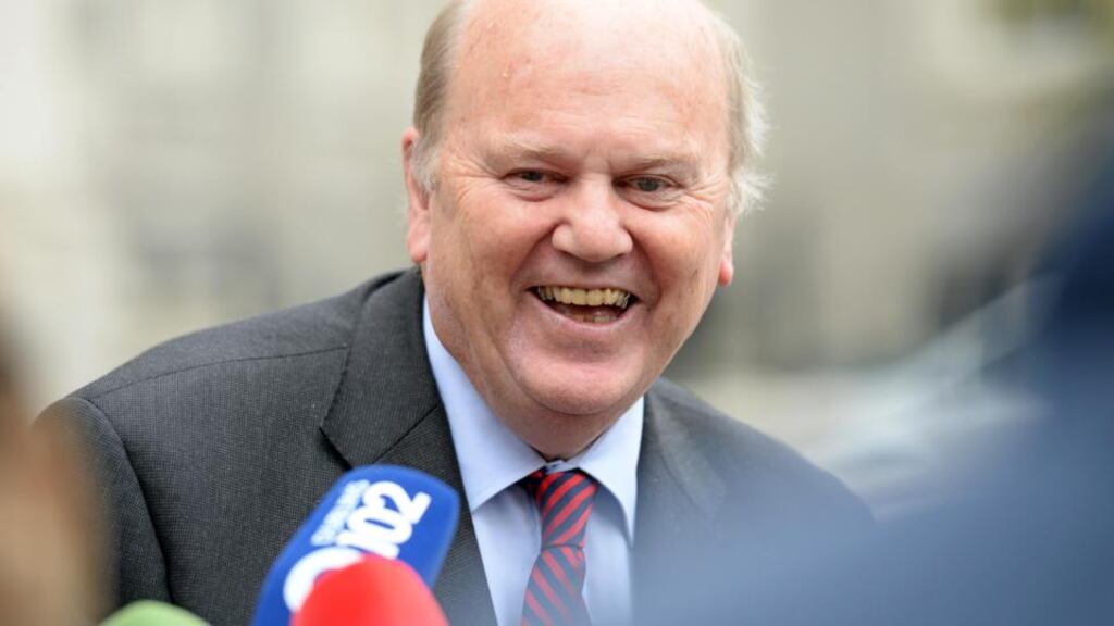 Minister for Finance Michael Noonan will present the budget on Tuesday. Photograph: Eric Luke/ The Irish Times.