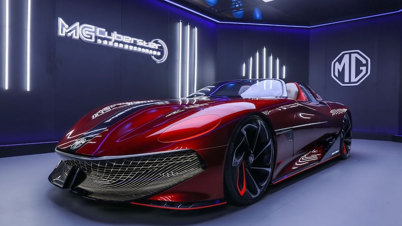 The MG Cyberster, its new two-seat electric roadster