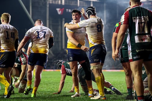 Leinster 23 Leicester 15: Second-half revival rescues hard earned victory for Leinster – as it happened