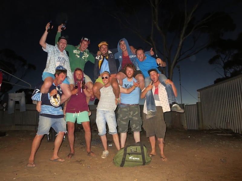 Abroad: Steve Guerin and friends in Kimba, South Australia