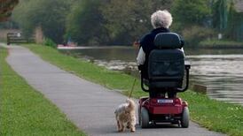 Grandmother, child knocked down by mobility scooter