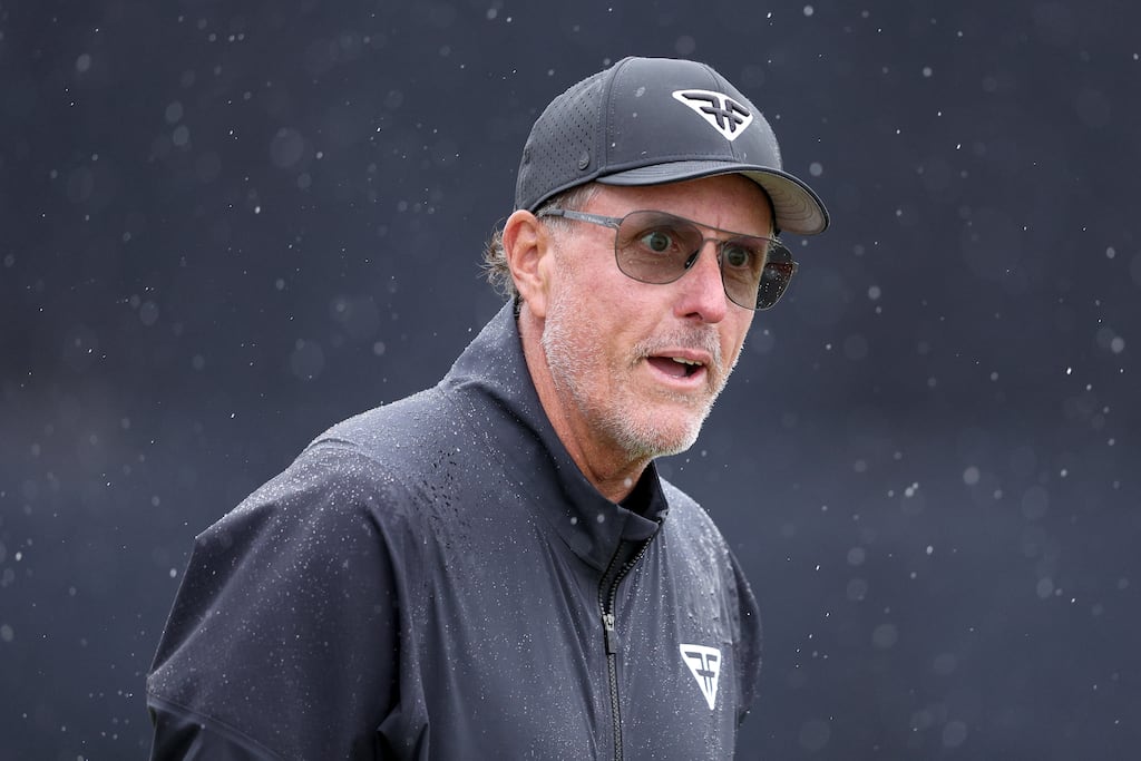 Phil Mickelson's gambling habits were revealed in book by Billy Walters. Photograph: Warren Little/Getty