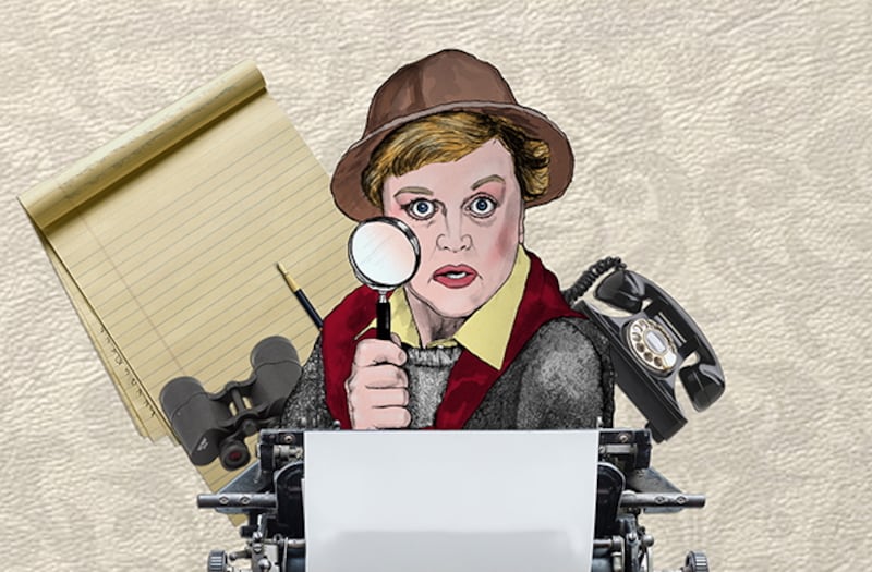 Murder, She Wrote poster, from Tony Clayton-Lea for The Guide, Saturday, May 31, 2025.