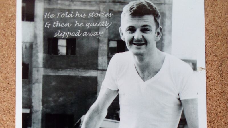 Photograph of John ‘Jackie’ Fricker taken in his youth on board a ship. Photograph: The Fricker family
