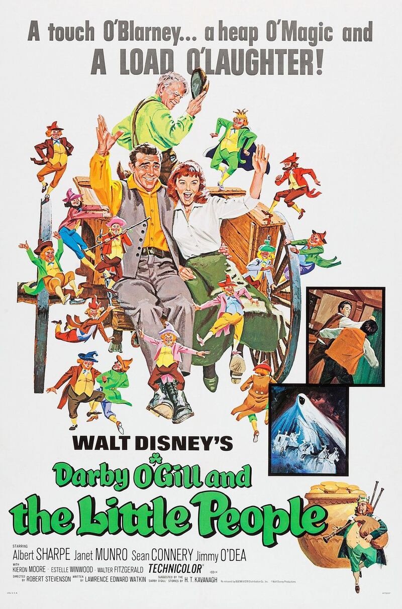 Darby O’Gill and the Little People: Disney was convinced he could entertain the Irish in America. Photograph: Getty