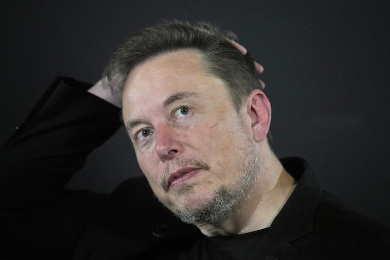 Elon Musk's X has announced it will now 'geoblock the ability of all users to generate images of real people in bikinis, underwear and similar attire' through Grok in countries where such images are illegal. Photograph: Kirsty Wigglesworth/PA