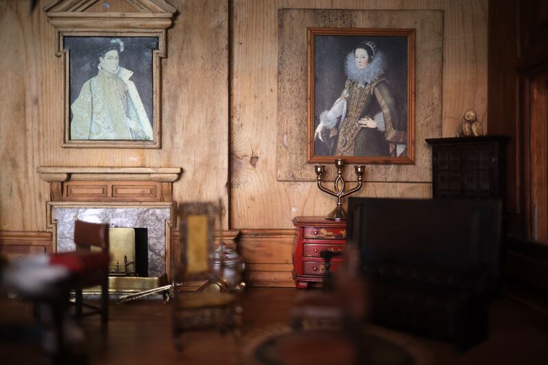 Tara’s Palace, a dolls' houses inspired by some of Ireland’s finest Georgian houses took master craftsmen over 20 years to build and furnish. It was recently installed at the Little Museum of Dublin. Photograph: Chris Maddaloni/The Irish Times