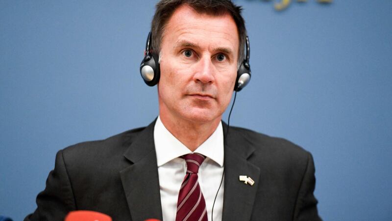 Britain’s foreign secretary Jeremy Hunt: “Now is the time for the European Commission to engage with an open mind with the fair and constructive proposals made by the prime minister.”  Photograph: Ilmars Znotins/AFP/Gett Images