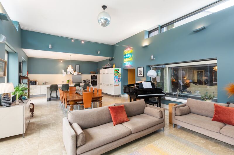 Open-plan kitchen