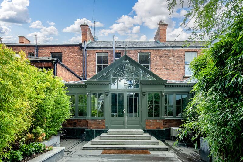 Rear of house