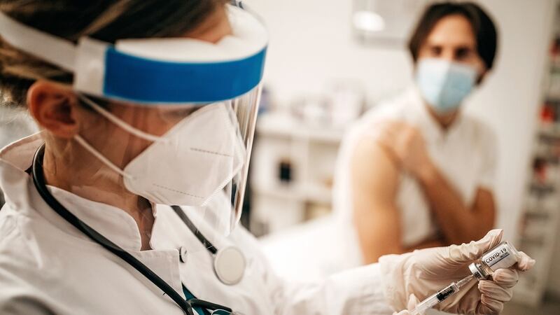 Four out of every five people aged between 65-69 have been administered at least one dose of the Covid-19 vaccine. File photograph: iStock