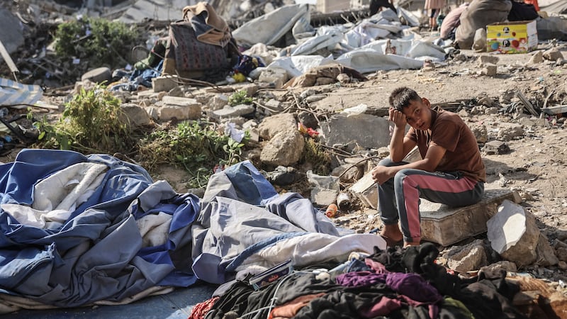 Israel’s defence minister says large-scale Palestinian migration from Gaza will go ahead