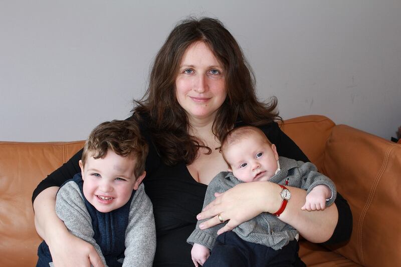 Genevieve, Arthur and Louis.