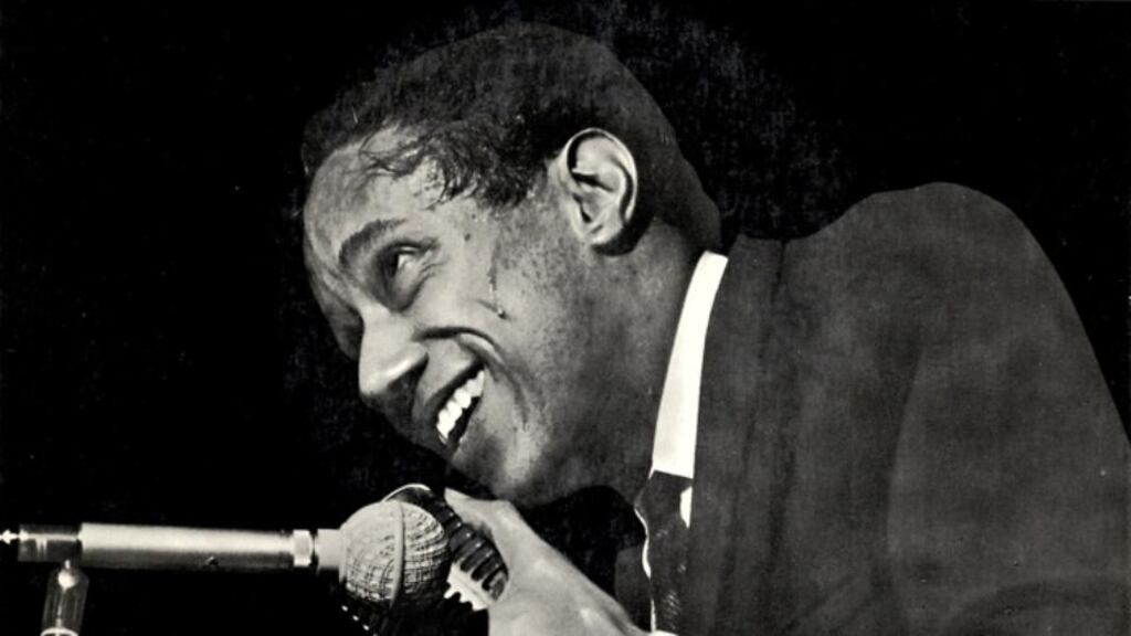 Horace Silver in an image from the sleeve of the Blue Note record Senor Blues - Cool Eyes.