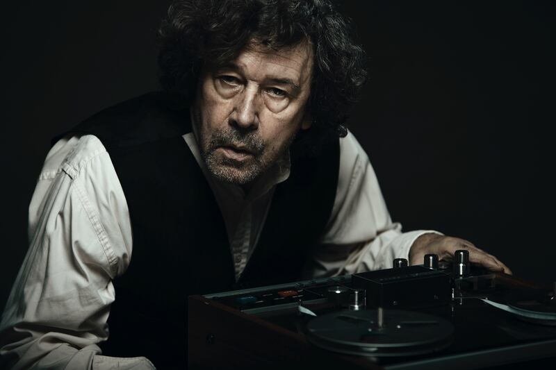 Stephen Rea in Krapp's Last Tape by Samuel Beckett, directed by Vicky Featherstone, which opens at Project Arts Centre in Dublin in January 2024. Photograph: Patricio Cassinoni