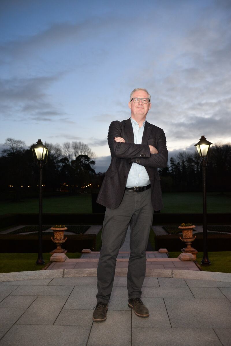 Dermot Powell, winner of The K Club/Irish Times Food Month amateur wine champion title for 2022