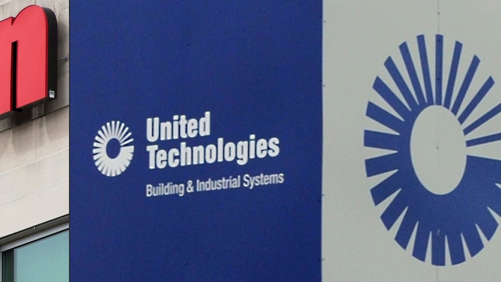 Raytheon and United Technologies have agreed to merge, the companies said in a joint statement. Photograph: Jim Watson/AFP/Getty Images