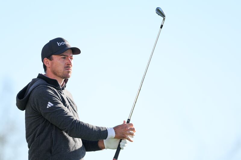 Nick Taylor: produced a stunning late comeback to overhaul Charley Hoffman following a playoff in the WM Phoenix Open at TPC Scottsdale in Arizona. Photograph: Christian Petersen/Getty Images