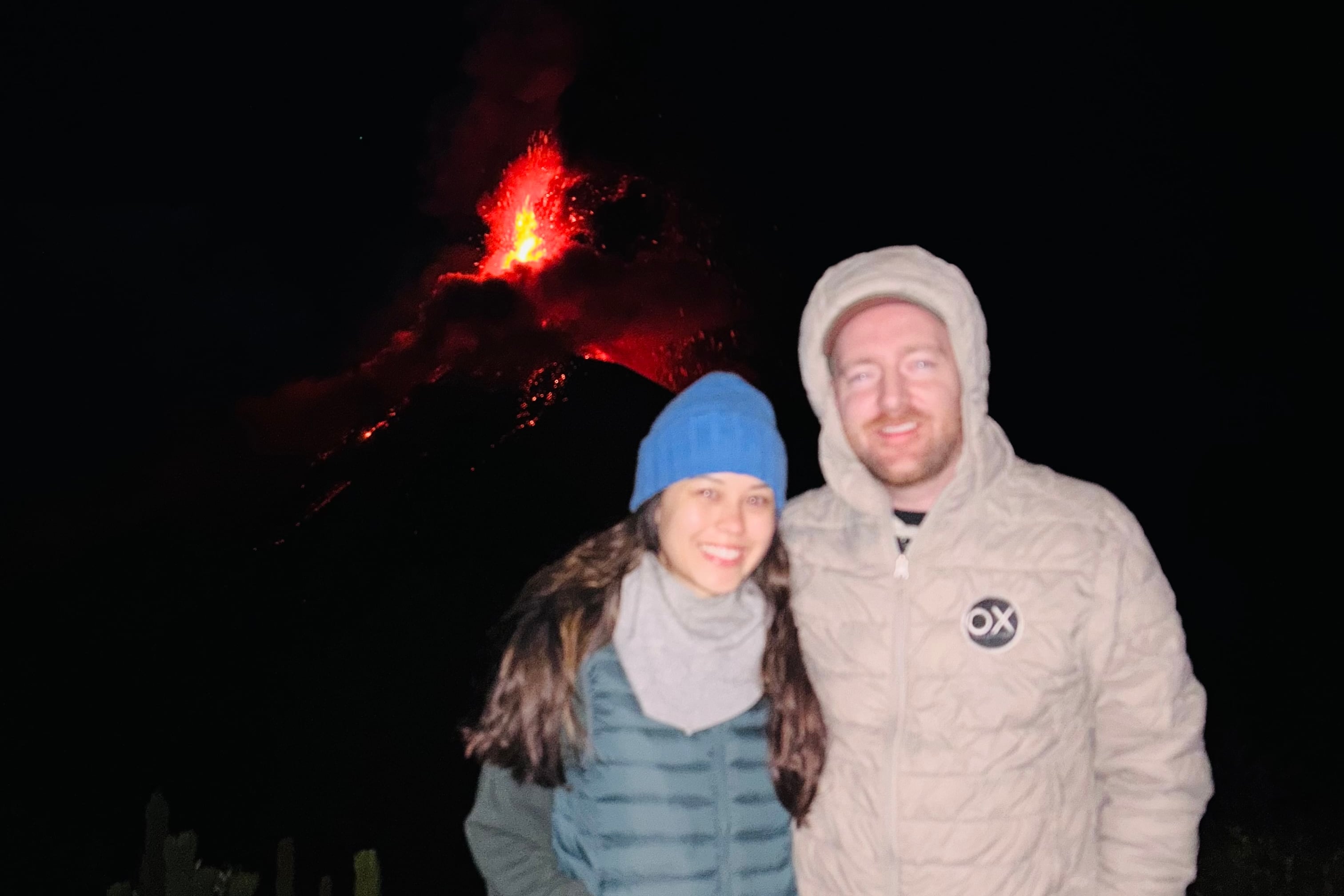 Irish couple escape from volcano as Guatemalan hiking trip becomes unforgettable adventure