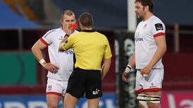 Will Addison receives four match ban for red card against Munster