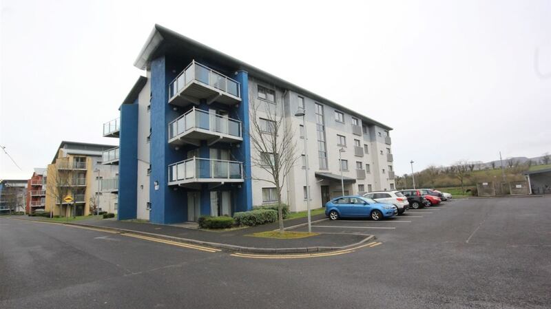 DNG Flanagan Ford is seeking €70,000 for a two-bed apartment at the Clarion Village student accommodation scheme.