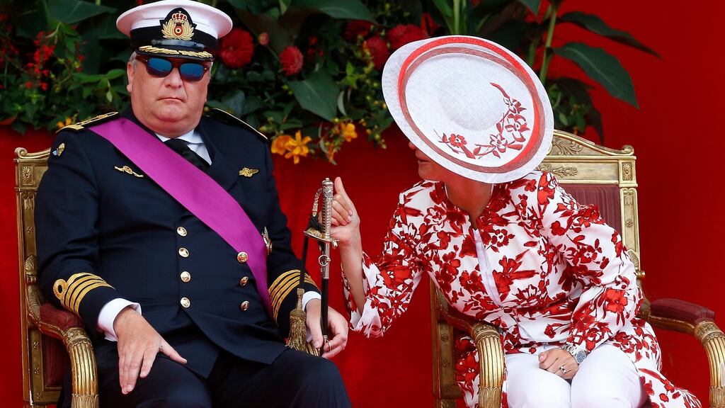 Prince Laurent at a military parade to celebrate Belgium’s National Day on July 21st: is taking legal action over loss of 15 per cent of his annual €307,000 allowance. Photograph: Julien Warnand