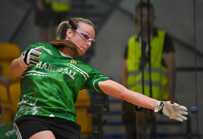 Martina McMahon during All-Ireland Senior Women's Singles final. Photograph: Stephen Marken