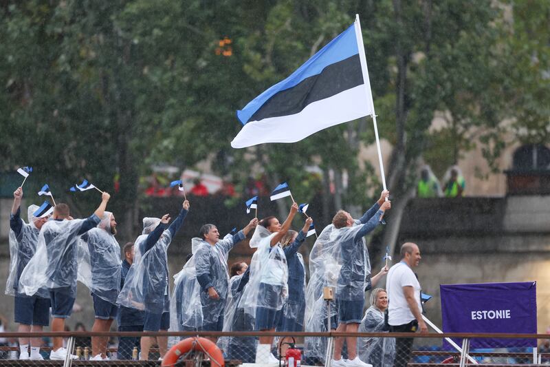 Paris 2024 Olympic Games: Team Estonia. Photograph: Richard Pelham/Getty Images