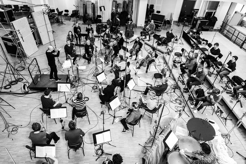Paavo Järvi conducts the Deutsche Kammerphilharmonie Bremen: 'This is a self-governed orchestra. It’s an orchestra that really doesn’t function along the same lines as other orchestras do.' Photograph: Julia Bayer