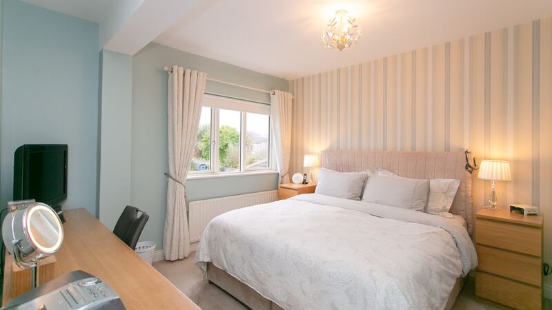 The main bedroom at 47 Glenabbey Road, Mount Merrion, Co Dublin