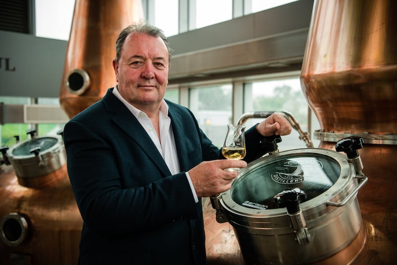 Michael Scully, founder of Clonakilty Distillery, at the company's location in Cork. Photograph: Anna Groniecka
