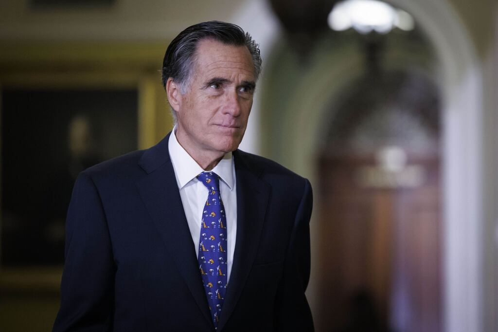 Mitt Romney: 'A country’s character is a reflection not just of its elected officials but also of its people.' Photograph: Ting Shen/Bloomberg