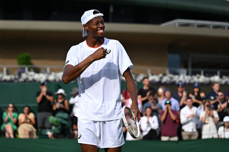 Before his sudden rise, Chris Eubanks was considering a different change of direction in his career. Photograph: Shaun Botterill/Getty Images