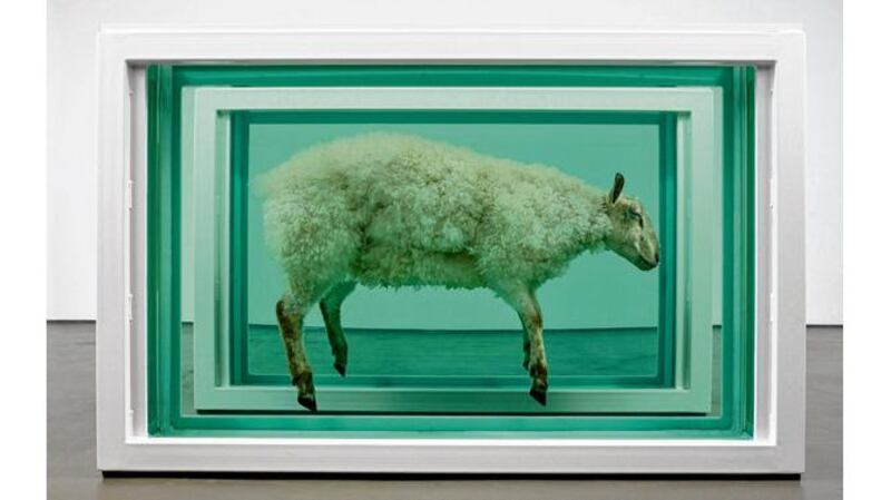 Away From the Flock, Divided by Damien Hirst sold for €2.2 million