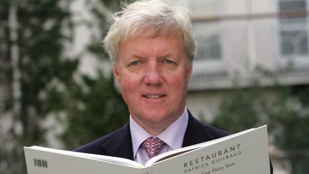 French restaurateur Patrick Guilbaud has been awarded the Legion d’Honneur award for his work as a French citizen in the fine dining industry. Photograph: Eric Luke/The Irish Times.