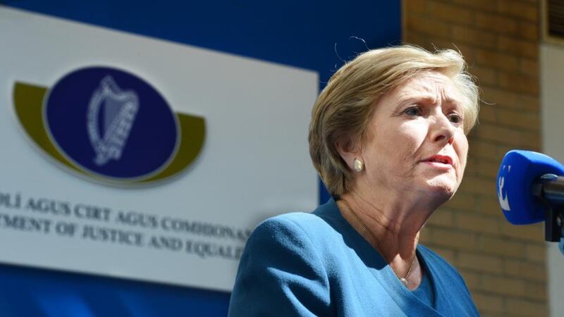 Minister for Justice Frances Fitzgerald: her department is working  on wording of the amendment. Photograph: Cyril Byrne / The Irish Times