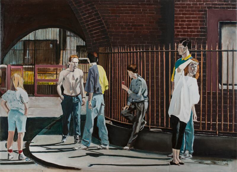 Painting by Pat Curran