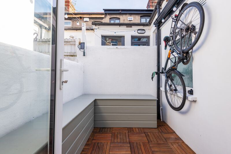 Rear terrace