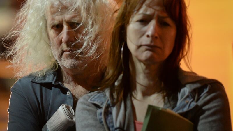 MEPs Mick Wallace and Clare Daly have become infamous for their outspoken defence of regimes such as Russia and Iran. Photograph: Artur Widak/NurPhoto via Getty Images