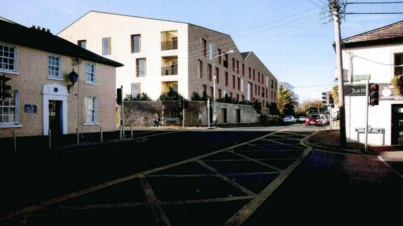 Street CGI of Brennanstown Co-Ownership’s planned development of a 0.55 hectare (1.36 acre) site in Cabinteely