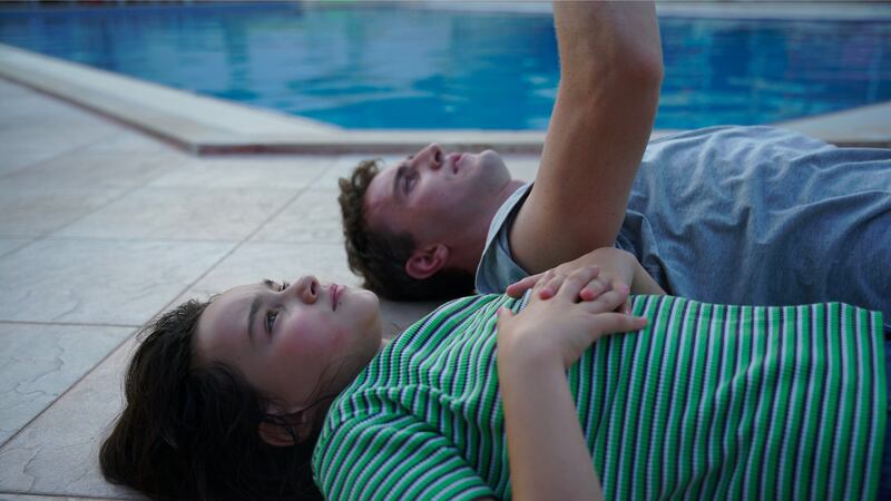 Aftersun: Frankie Coro as Sophie and Paul Mescal as Calum in Charlotte Wells's 2022 film, which Barry Jenkins produced