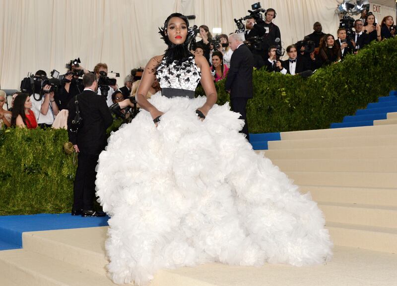 Janelle Monae. Photograph: Aurore Marechal/PA